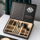 Juego de cubiertos de acero inoxidable